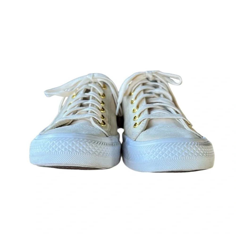 Converse Chuck Taylor All Star Summer Palm Low Top Sneakers Sz 8.5 Pale Yellow